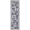 Concord Global Trading Concord Global Trading 32362 2 x 7 ft. Positano Siena Trellis Runner Rug; Gray 32362